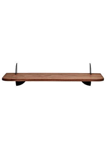 AYTM - Plank - AEDES shelf - Small - Walnut/Black