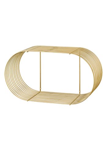 AYTM - Plank - CURVA shelf - Gold