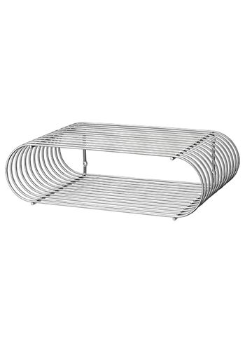 AYTM - Plank - CURVA shelf - Silver