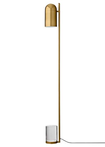 AYTM - Lampa - LUCEO Floor Lamp - Gold/Clear