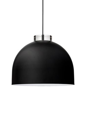 AYTM - Lampe - LUCEO Round Pendant - Large - Black/Clear