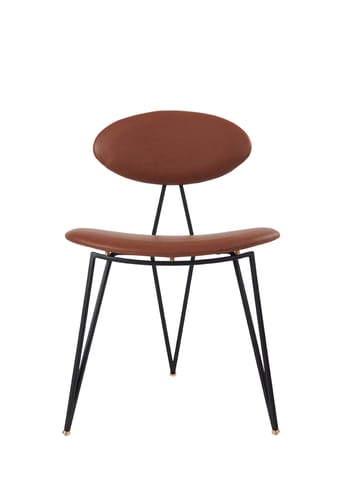 AYTM - Stoel - Semper Dining Chair - Black/Cognac