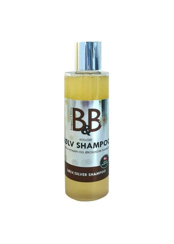B&B - Dog Shampoo - Organic Silver Shampoo - Silver - 250 ml