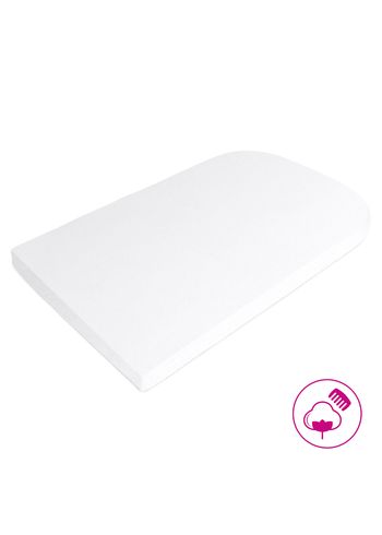 Babybay - Noční postýlka - Jersey Cover Deluxe for Cot Conversion Mattress Original - White