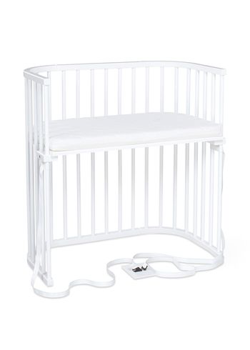 Babybay - Cama de criança - Babybay - Boxspring Co-Sleeper w/Classic Soft mattress - Hvid lakeret