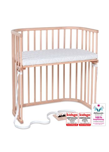 Babybay - Łóżko dla dzieci - Babybay - Boxspring Co-Sleeper w/Classic Soft mattress - Natural untreated