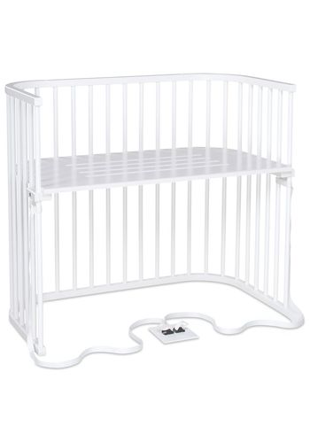 Babybay - Children's bed - Boxspring XXL co-sleeper - Hvid lakeret