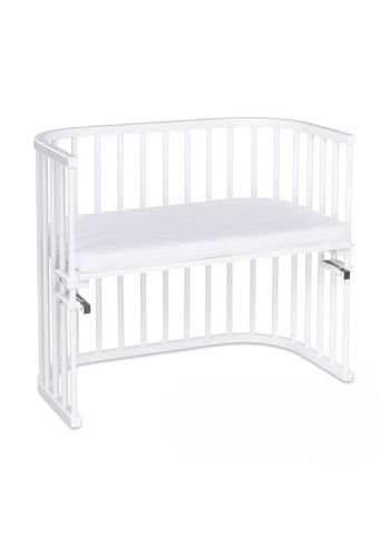 Babybay - Børneseng - Maxi co-sleeper with mattress Classic Soft - Hvid lakeret