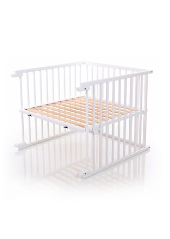 Babybay - Cuna - babybay Cot Conversion Kit suitable for model Maxi and Boxspring - White Varnished
