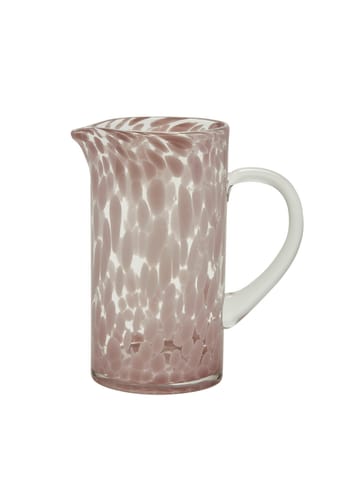 Bahne - Jug - Dots Pitcher With Handle - Soft Rose