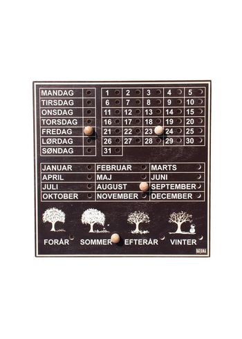BATJUMA Furniture - Kalender - Ewiger Kalender - Mocca DK