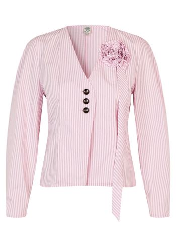 Baum und Pferdgarten - Blouse - Millea - Lilac Snow Stripe