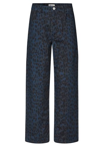 Baum und Pferdgarten - Pantaloni - Nara - Blue Leopard