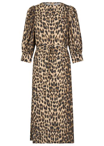 Baum und Pferdgarten - Kleid - Alya - Brown Baum Leopard