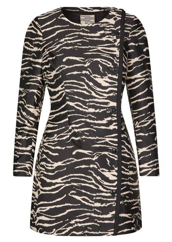 Baum und Pferdgarten - Kleid - Amelie - Black Whisper Zebra