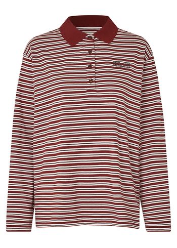 Baum und Pferdgarten - Polo - Jeanni - Bordeaux Polo Stripe