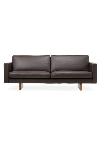 Bernstorffsminde - 2 persoonsbank - SH88 2 Seater Sofa - Standard Leather - Black