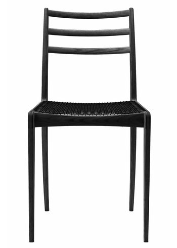 Bernstorffsminde - Chaise à manger - Elegance Chair - Black Lacquered Ash