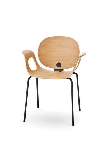 Bernstorffsminde - Sedia da pranzo - Taco Armchair - Stackable Chair - Oak Veneer With Clear Lacquer