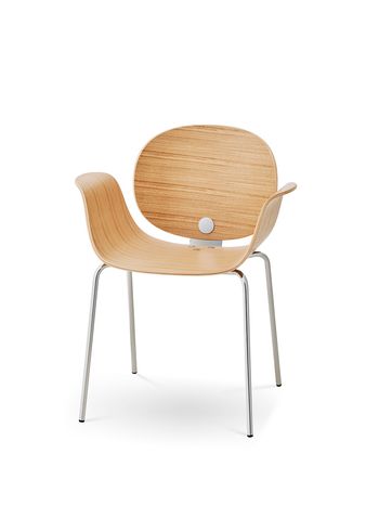 Bernstorffsminde - Dining chair - Taco Armchair - Oak Veneer With Clear Lacquer