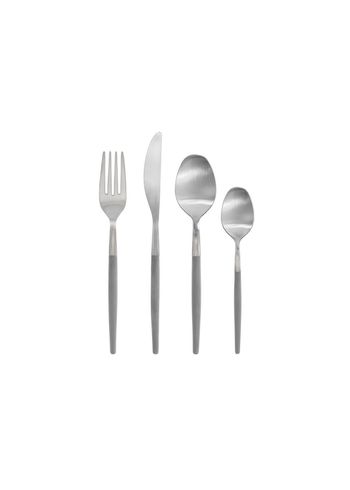 Blomus - Ruokailuvälineet - Cutlery Set 16 Pieces - Maxime - Mourning Dove