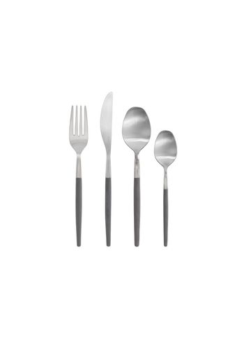 Blomus - Ruokailuvälineet - Cutlery Set 16 Pieces - Maxime - Sharkskin