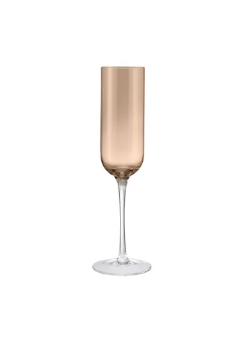 Blomus - Copo de champanhe - Fuumi Champagne Glasses - Set of 4 - Coffee