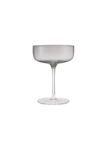 Blomus - Champagne glass - Fuumi Champagne Saucer - Set of 4 - Smoke