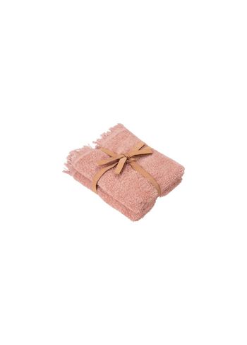 Blomus - Toalha - FRINO Set Of 2 Guest Towels - Misty Rose