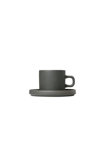Blomus - Cópia - Set of 2 Coffee Cups - 4 pcs. - Pilar - Agave Green