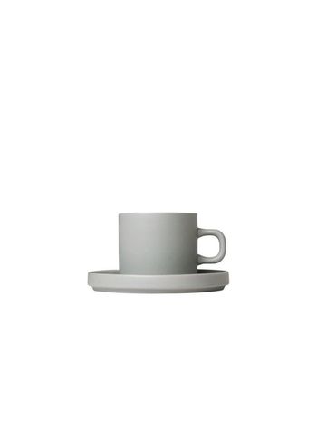 Blomus - Kop - Sæt med 2 Kaffe krus - 4 stk. - Pilar - Mirage Grey