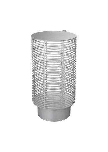 Blomus - Lantern - OLEA Outdoor Lantern - Gunmetal, Metallic Finish - Medium