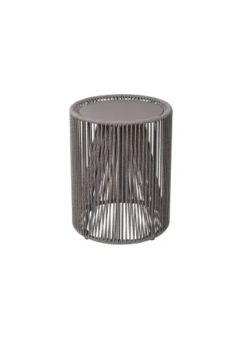 Blomus - Syntymäpäivä juna - Outdoor Side Table - Rope - Coal