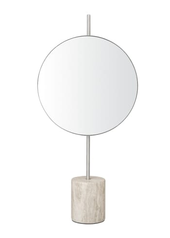 Blomus - Mirror - Lamura Marble Mirror - Mourning Dove / Table