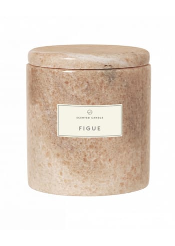 Blomus - Kynttilät - Frable Scented Candle - Indian Tan / Figue