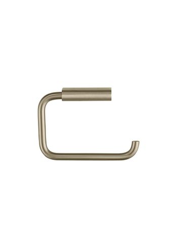 Blomus - Porta carta igienica - MODO Toilet Roll Holder - Brass, Metallic Finish