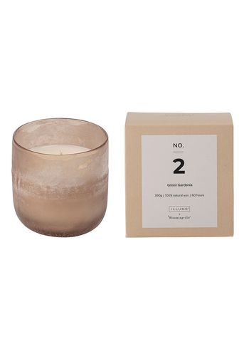 Bloomingville - Duftlys - Scented Candles / Bloomingville x ILLUME - No.2 - Green Gardenia