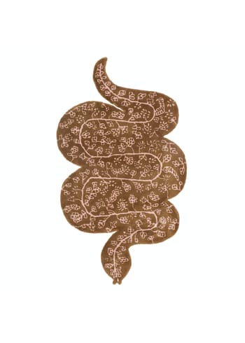 Bongusta - Tapete - Burma Snake - Brown & Rose