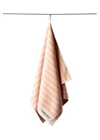 Bongusta - Handdoek - Naram Towels - Tropical / Creme