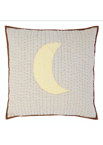 Bongusta - Capa de almofada - Moon Pillowcase - Beige & Brown