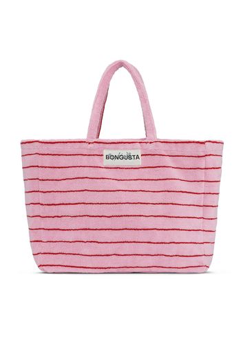 Bongusta - Toilet bag - Naram Weekend Bag - Baby Pink & Ski Patrol Red