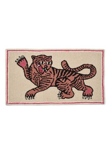 Bongusta - Muurdeken - Frame Rug - Pink Tiger