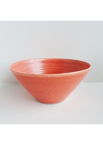 Bornholms Keramikfabrik - Skål - Handthrown Bowl - Coral - large