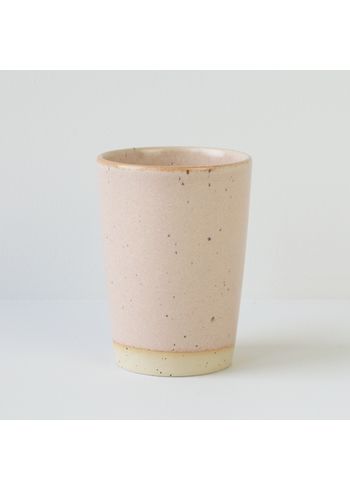 Bornholmsk Keramikfabrik - Copiar - Tall cup - Old Rose