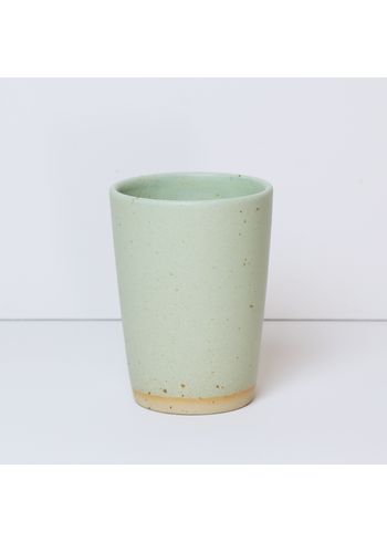 Bornholmsk Keramikfabrik - Kopp - Tall cup - Spring Green