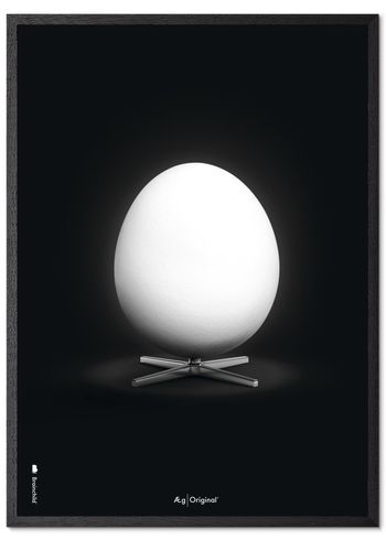 BrainChild - Poster - Klassisk – Sort – Æg - Ingen ramme
