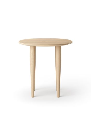 Brdr. Krüger - Tray table - JARI sidebord - Eg / Klar Voks / Olieret / Ø45