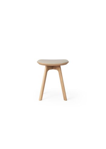 Brdr. Krüger - Bar stool - Pauline Barstol tekstil - Spectrum, Oyster Læder - 30157
