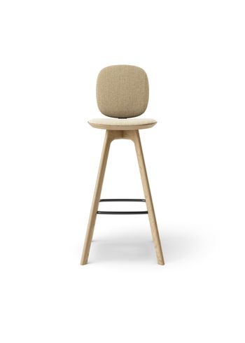 Brdr. Krüger - Bar stool - Pauline Comfort Barstol 75 cm - - Moss, Cream Tekstil - 0019