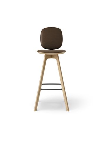 Brdr. Krüger - Bar stool - Pauline Comfort Barstol 75 cm - - Spectrum, Cinnamon Læder - 30146